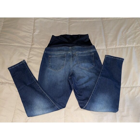 Women’s Maternity Isabel Jeans 6/28R, Stretch Denim, Over The Belly - Picture 2 of 4